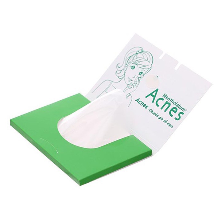 Giấy Thấm Dầu Acnes Oil Remover Paper 100 Tờ