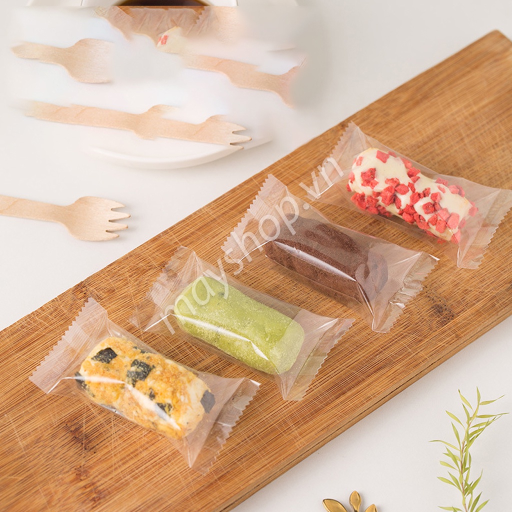 200 Túi kẹo nougat Trong suốt/ TK50