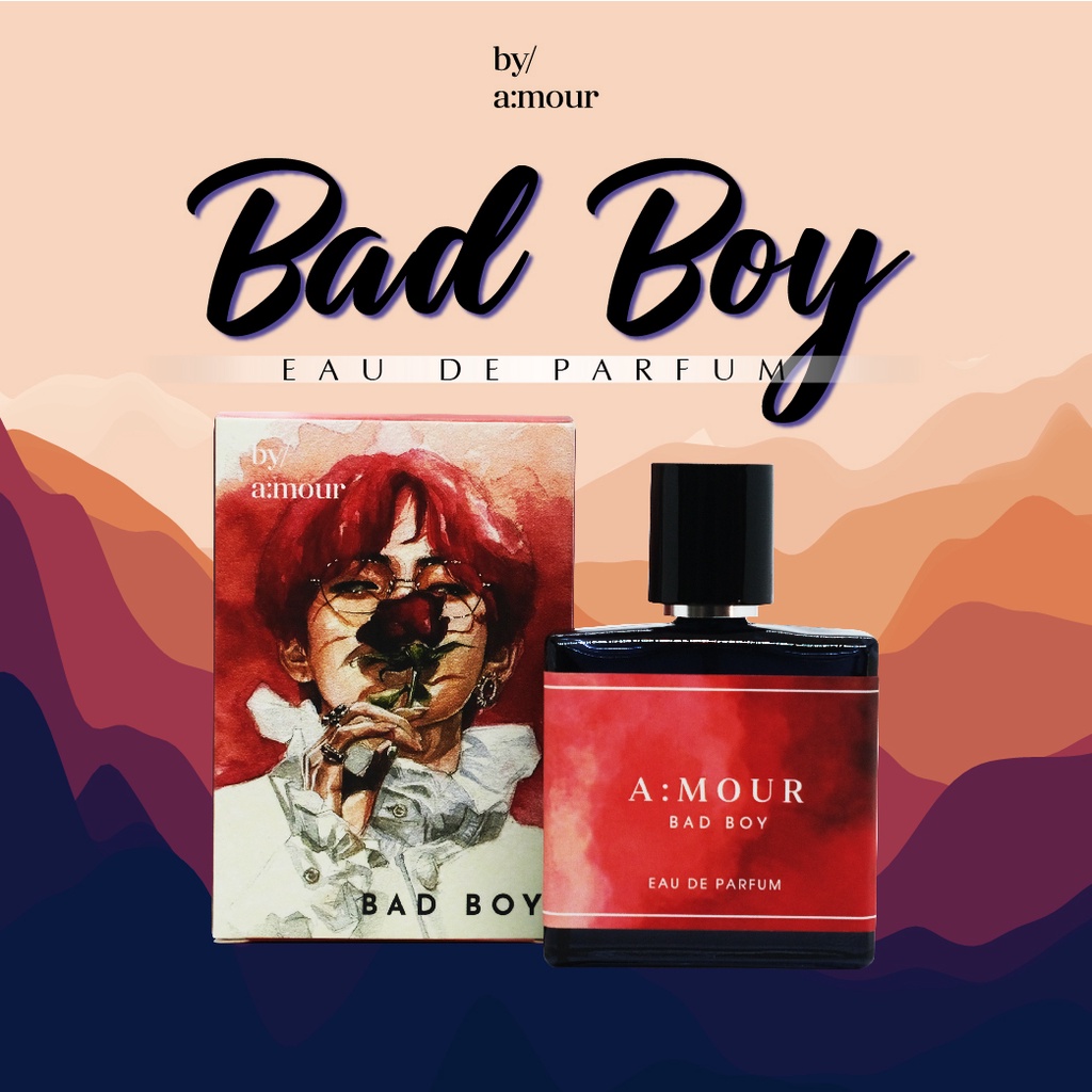 [Amour Bad boy] Nước Hoa Nam Amour Nguyên Liệu Nhập Pháp Hương Thơm Quyến Rũ, Sang Trọng 30ml - Dạng Xịt
