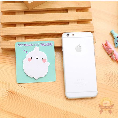 Giấy nhớ ghi chú note hình thỏ molang LỚN VPP155SP2