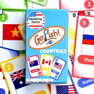 Go fish game “Countries”