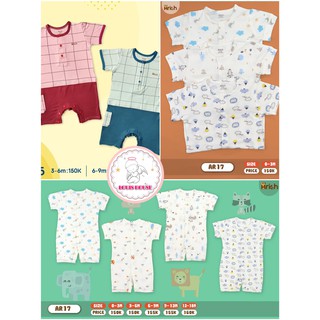 [ARICH] BỘ BODYSUIT CỘC CHO BÉ SƠ SINH ( AR17 / AR35 )