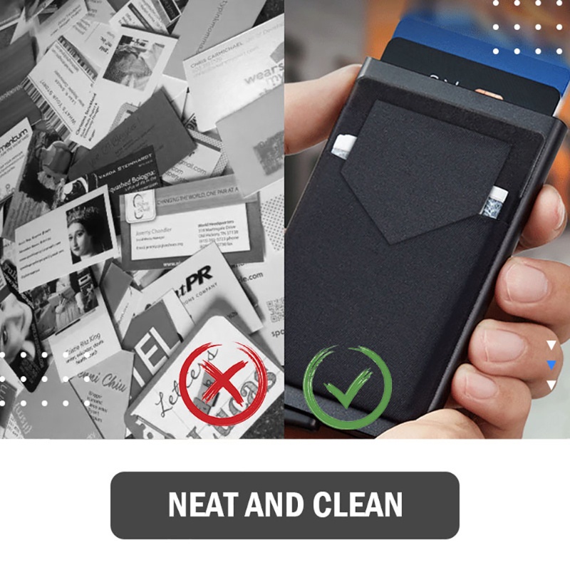 Ví Nhôm Đựng Thẻ ID RFID Thông Minh