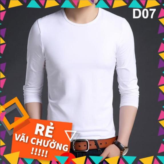 [Hot Sale] Áo thun thu đông, dài tay cổ tròn nhiều màu mềm mịn, co giãn dễ chịu, chất thoáng mát thấm mồ hôi _vifa | BigBuy360 - bigbuy360.vn
