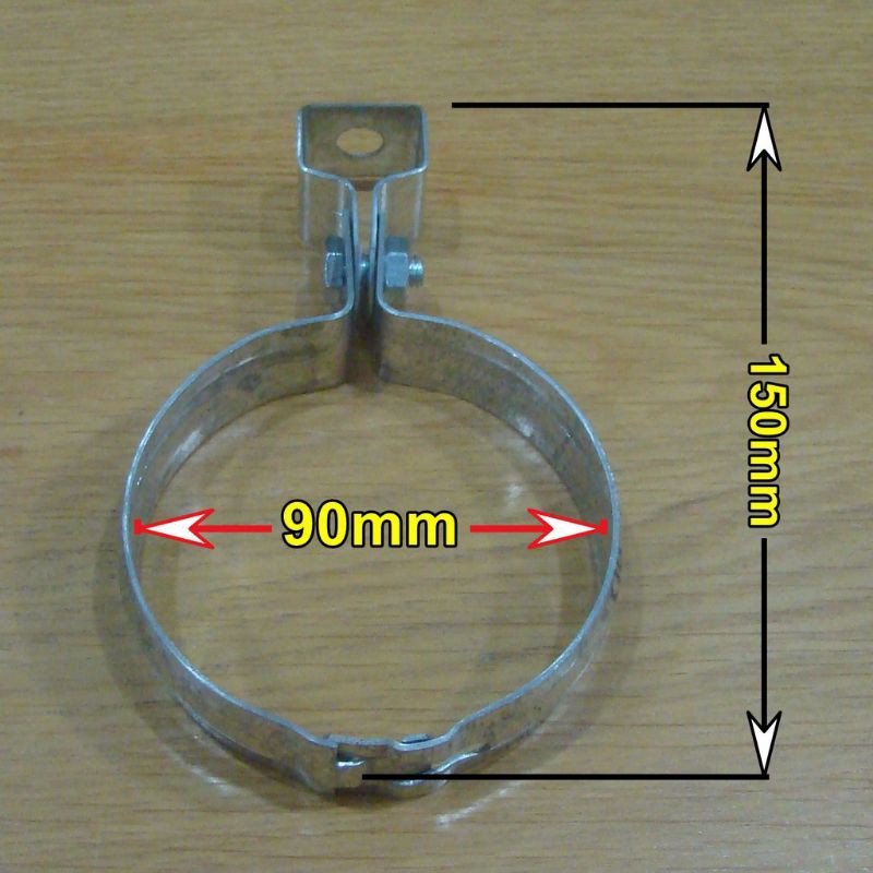 Đai treo ống nước đủ size ống phi 21-160mm