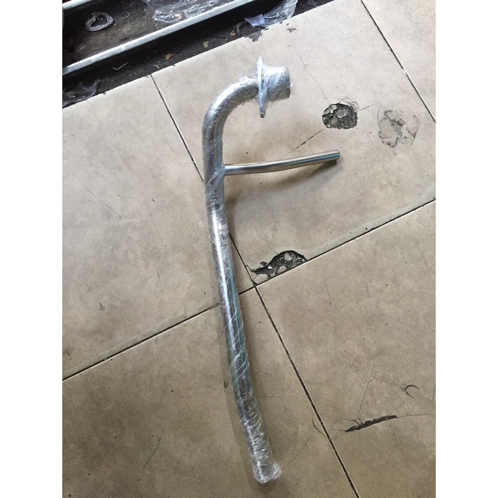 Cổ pô gắn pô zin xe Sirius có ống hơi