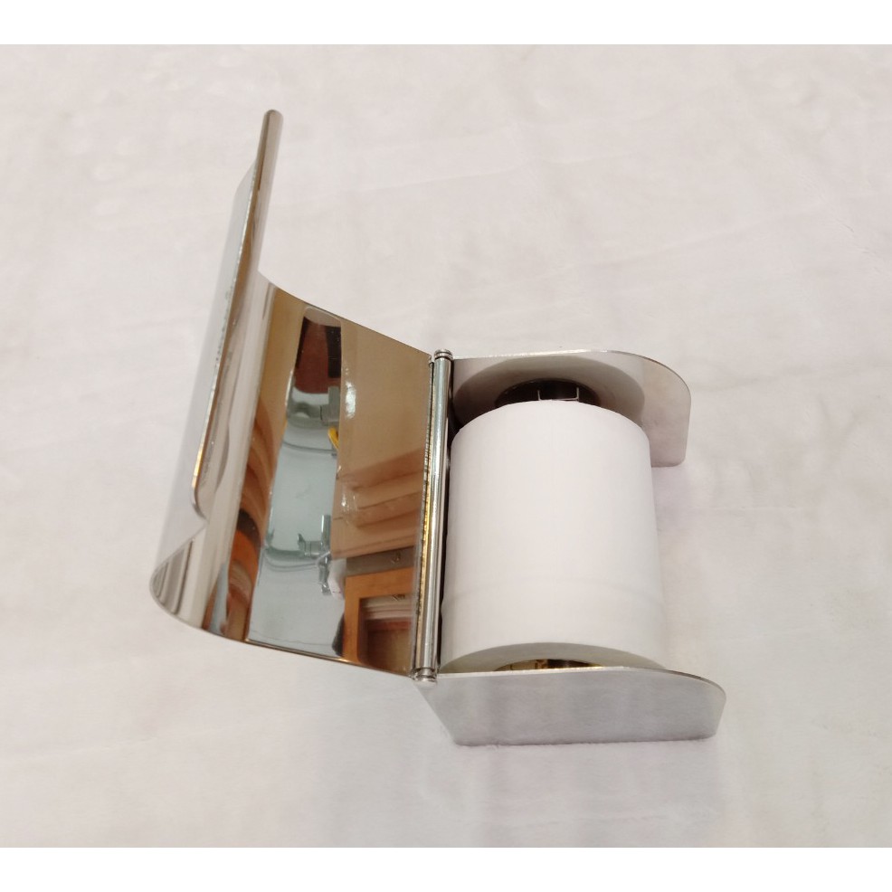 Hộp đựng giấy vệ sinh Kibath inox 304 bóng, KB-717