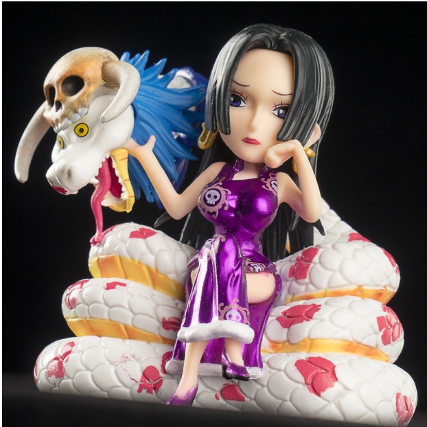 Mô hình One Piece Boa Hancock nữ hoàng hải tặc cao 8cm , tượng Figure