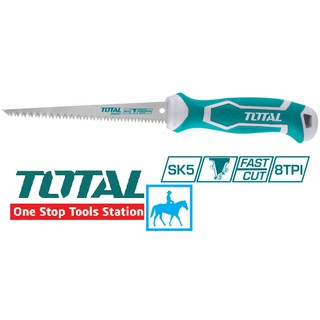 TOTAL Cưa Cầm Tay Cưa Cành Cưa Gỗ Lưỡi Thẳng 30cm 8TPI SK5 THWBSW66