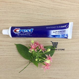 Kem Đánh Răng Crest 3D White 170g - USA