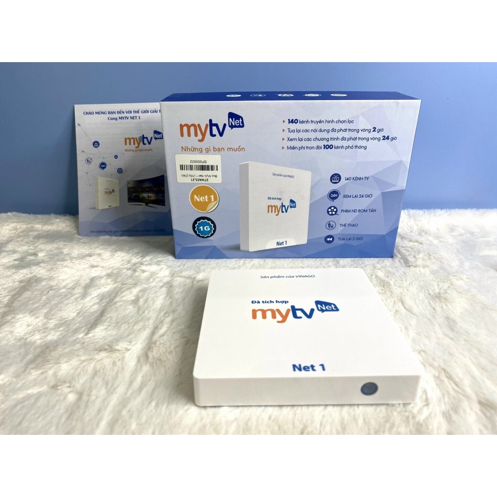 Android TV Box MyTV Net 4GB Rom 32G Chạy mượt mà hàng chính hãng