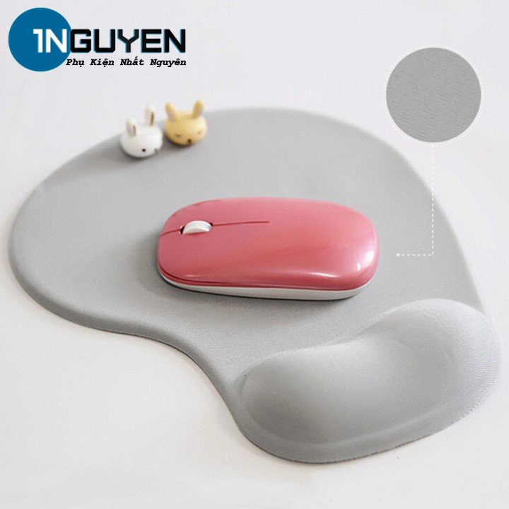 Miếng lót chuột bằng silicone mềm mại có đệm tay dành cho máy tính xách tay/ máy tính để bàn