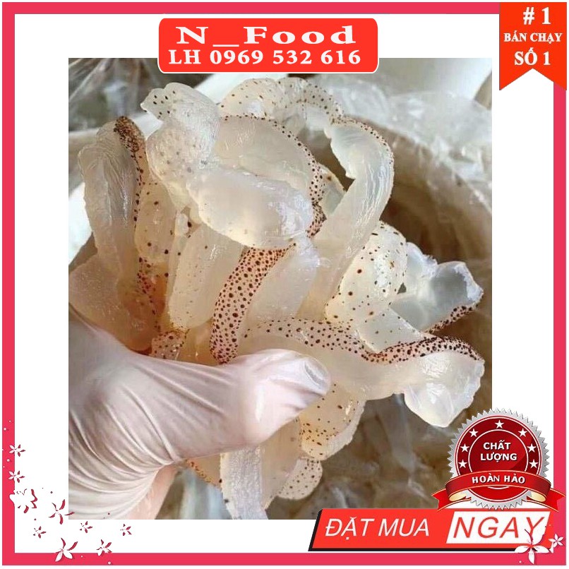 [ HCM ] 500g - Sứa biển Làm gỏi - nón sứa cắt lát - món ăn giải nhiệt