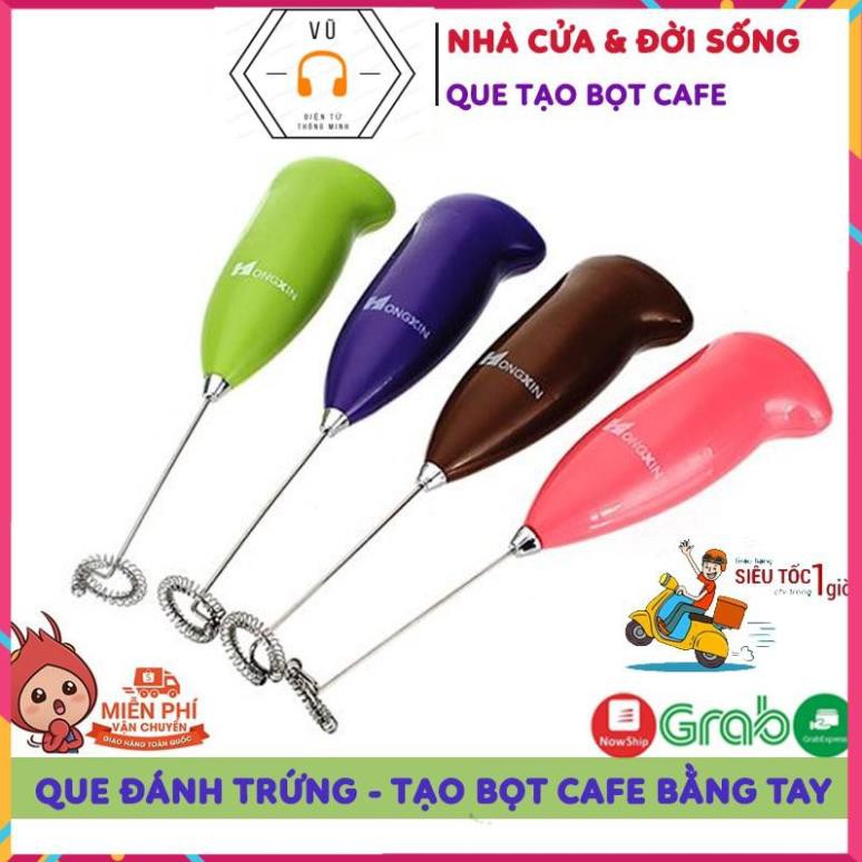 Que Tạo Bọt Cafe, Đánh Trứng Cầm Tay Đa Năng Siêu Tiện Dụng, Giá Bán Bằng Giá Sỉ