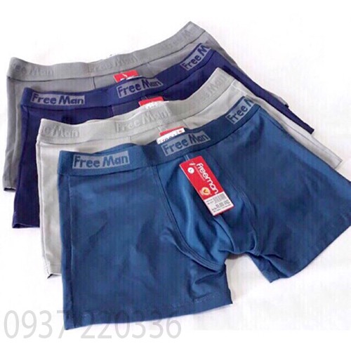 Quần BOXER nam thun lạnh siêu mát cao cấp - Freeman #6510