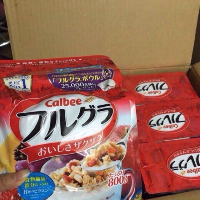 Ngũ cốc Calbee Nhật