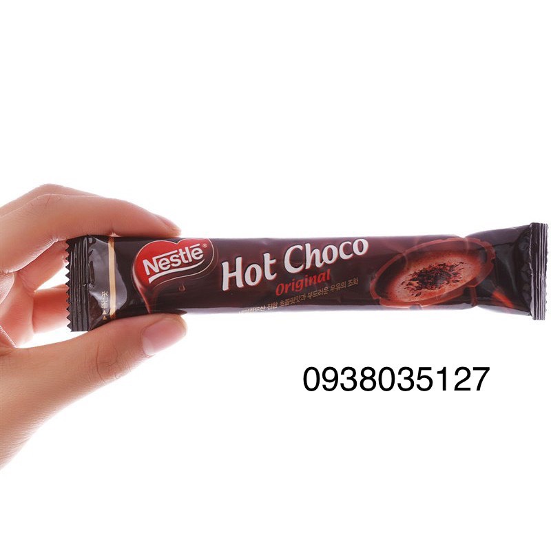 Combo 3 hộp Nestle Hot Choco Original 240gr - Bột Cacao Nestle (10 gói x 24gram) Nhập Khẩu Hàn Quốc date 2023