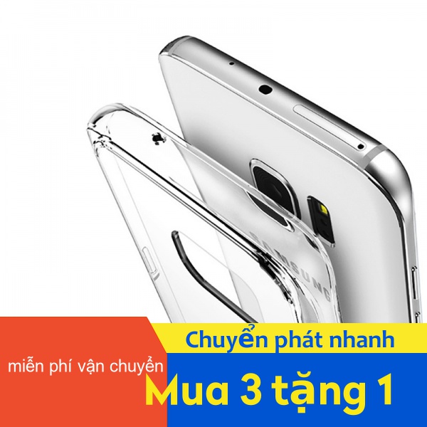 Ốp điện thoại TPU mềm trong suốt siêu mỏng dành cho Samsung Galaxy S6 S7 S8 Active Edge Plus