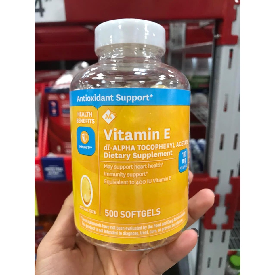 Viên uống Member's Mark Vitamin E 180mg