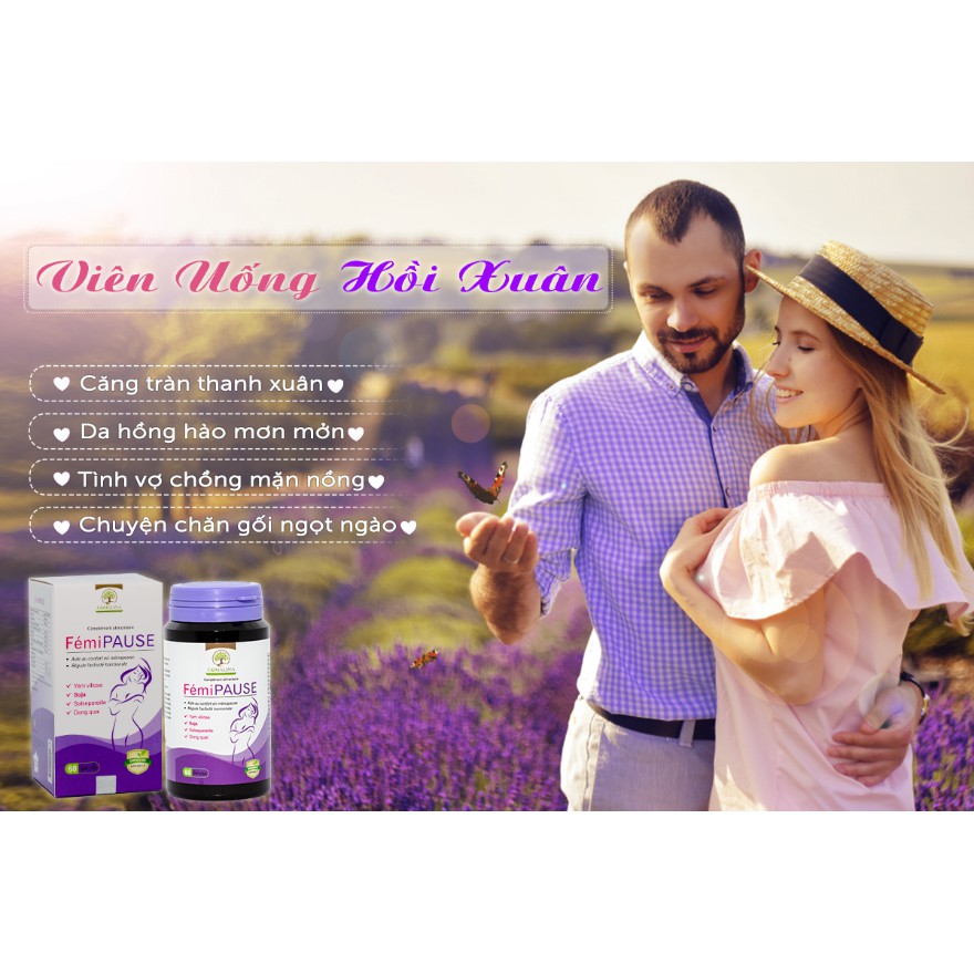 Femi Pause - Giúp cân bằng nội tiết tố nữ. Hỗ trợ làm giảm các triệu chứng do suy giảm nội tiết tố,tăng cường sinh lý nữ | BigBuy360 - bigbuy360.vn