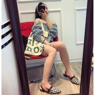 GIÀY BÚP BÊ HOT HIT NƠ TIỂU THƯ