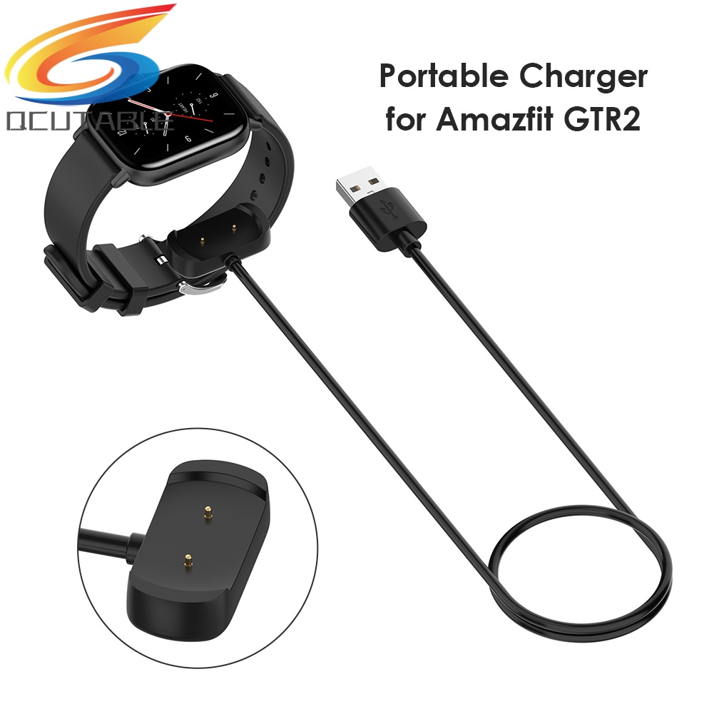 Dây cáp sạc USB 1m cho đồng hồ thông minh Huami Amazfit T-Rex Pro/Zepp E/Zepp Z