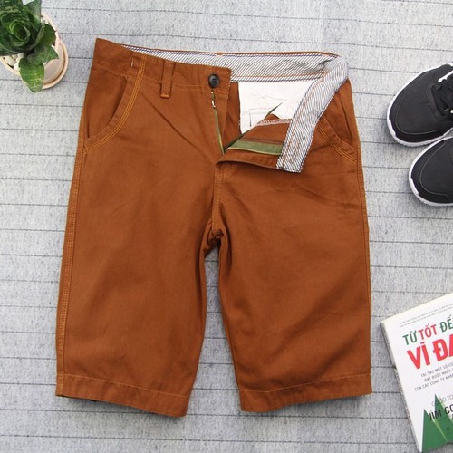 Quần short kaki nam hàn quốc chất vải nhiều màu quần lửng kaki nam QS01