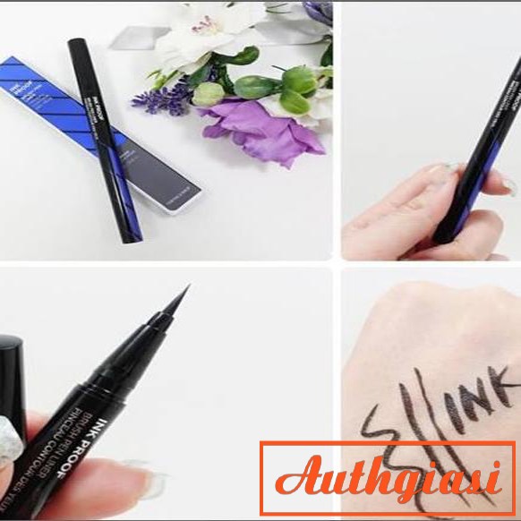 Bút Kẻ Mắt Dạ Chống Trôi TFS Ink Proof Brush Pen Liner fmgt không lem, chống nước chống dầu [New 2018]