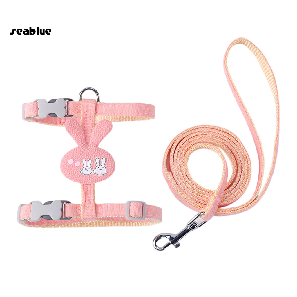 Dây dắt và áo nịt họa tiết hoạt hình có thể giặt ấm áp cho cún và mèo cưng ngoài trời