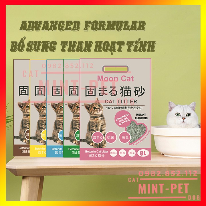 Cát Vệ Sinh Cho Mèo Siêu Rẻ Siêu Tiết Kiệm Bao 8L & 5L- Cát Mèo Giá Rẻ #MintPet