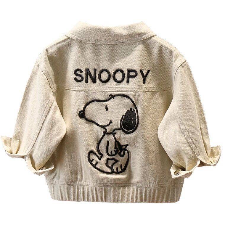 Áo khoác jean phong cách Hàn Quốc hợp thời trang cho bé trai