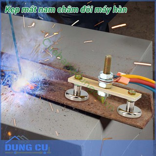 Kẹp mát nam châm đôi máy hàn
