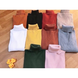 Áo len cổ lọ hàng quảng châu