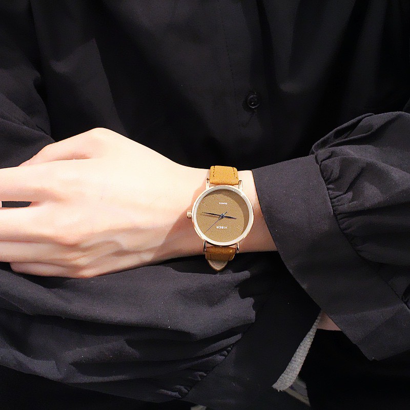 Đồng hồ nữ Dotime thời trang Viser dây nhung phong cách trẻ trung ZO85 | BigBuy360 - bigbuy360.vn