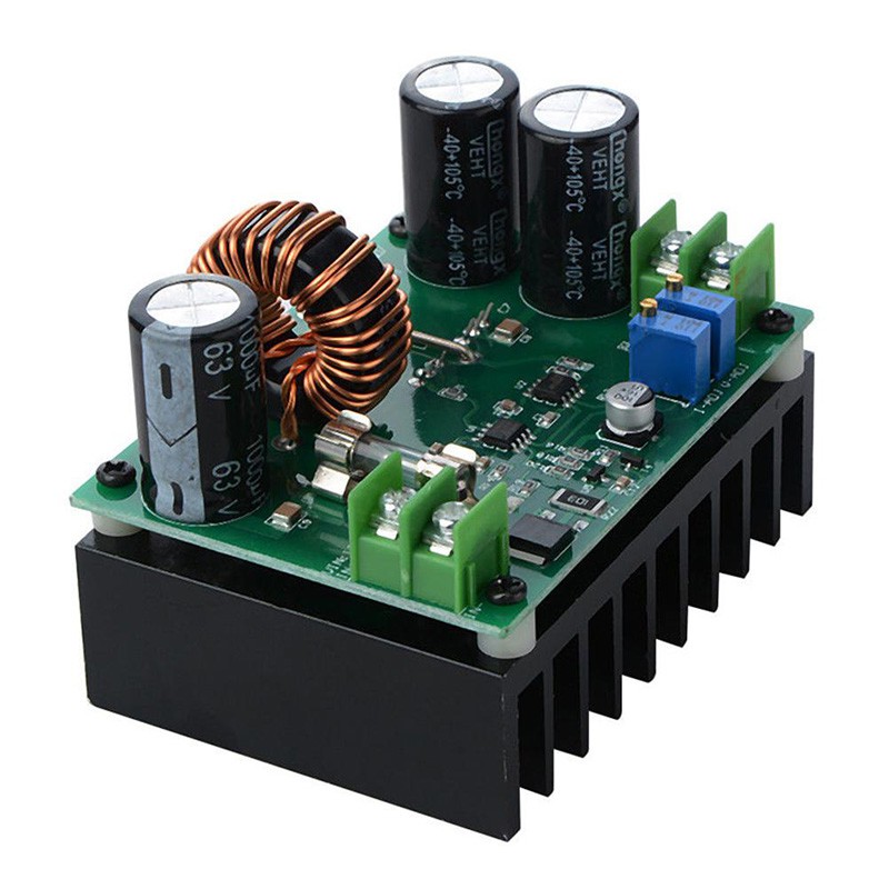 1 Mô Đun Tăng Áp DC-DC 600W 10-60V Sang 12-80V Cho Notebook, Xe Hơi