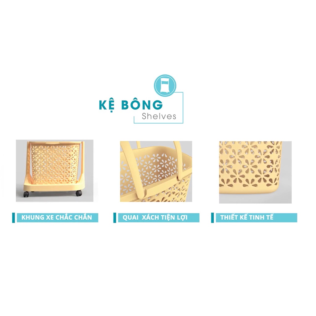 Kệ Bông Duy Tân - Kệ để đồ đa năng