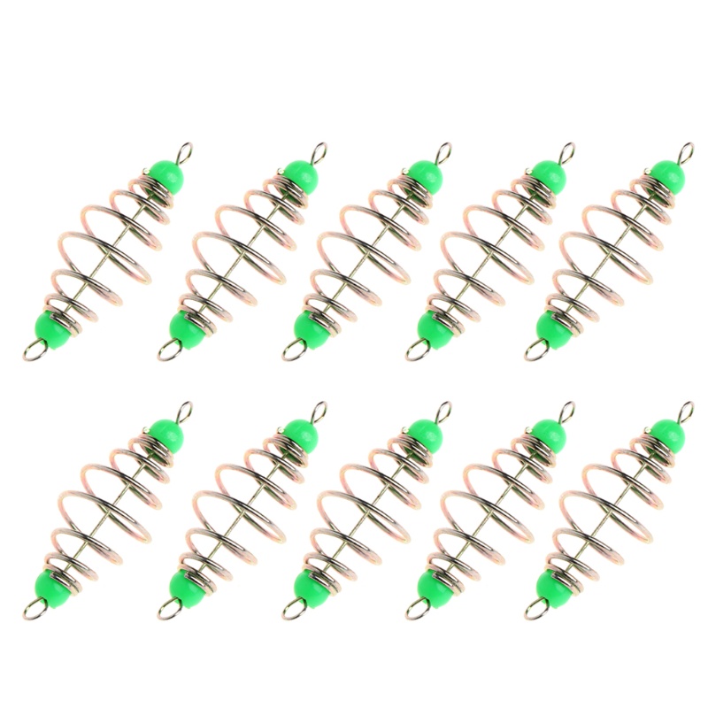 Set 10 Dụng Cụ Đựng Mồi Câu Cá Bằng Thép Không Gỉ