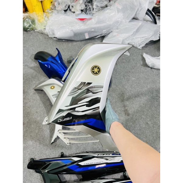 Dàn Áo Exciter 135 Xanh Bạc V7