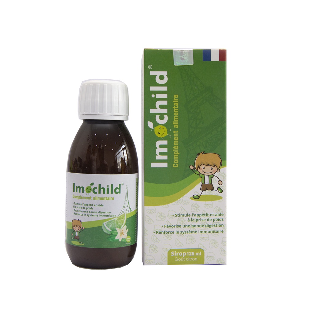 Siro Imochild - hỗ trợ tăng cường sức đề kháng cho trẻ, giúp trẻ ăn ngon hơn