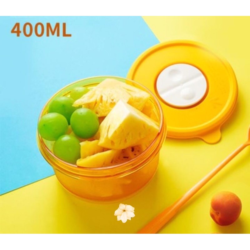 Hộp Dùng Trong Lò Vi Sóng Tupperware Crystalwave Bowl 400ml