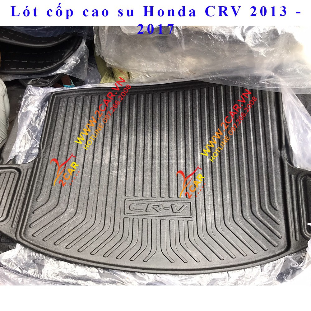 Lót cốp nhựa xe Honda CRV 2013-2017, 2018-2020