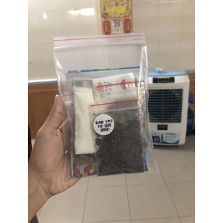 set trà sữa thái xanh