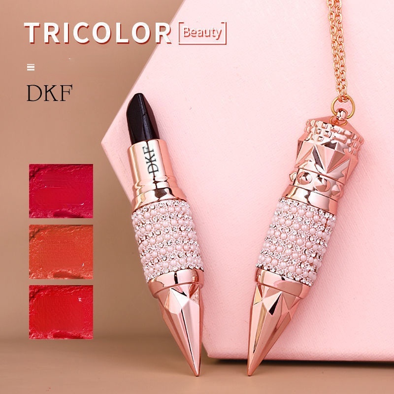 Son Lì Ba Màu Chống Thấm Nước Thương Hiệu Dakifen