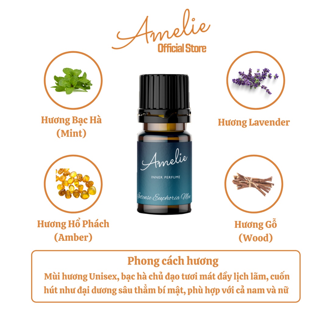 Tinh Dầu Nước Hoa Vùng Kín Nữ Amelie 5ml