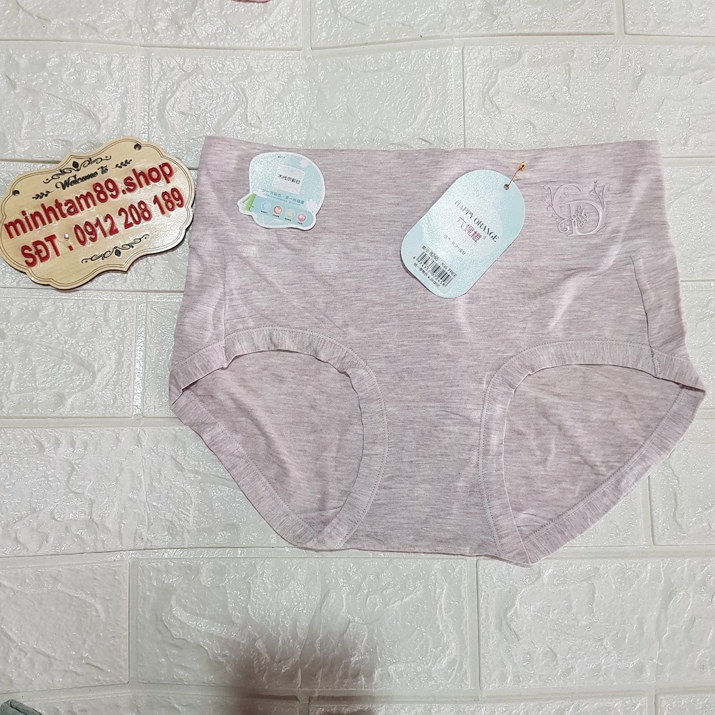 *8245*9216 Quần Lót Nữ Cotton Cạp Cao Ôm Bụng ,cho các bạn bụng to, sau sinh