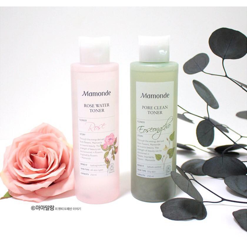 TONER ✨  ✨ Nước hoa hồng Mamonde Rose Water Toner Hàn Quốc.