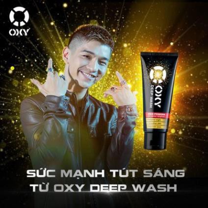 Kem Rửa Mặt Có Hạt { CHÍNH HÃNG } Oxy Deep Wash 100g - Làm Sạch Sâu, Đánh Bay Nhờn, Tút Sáng Da