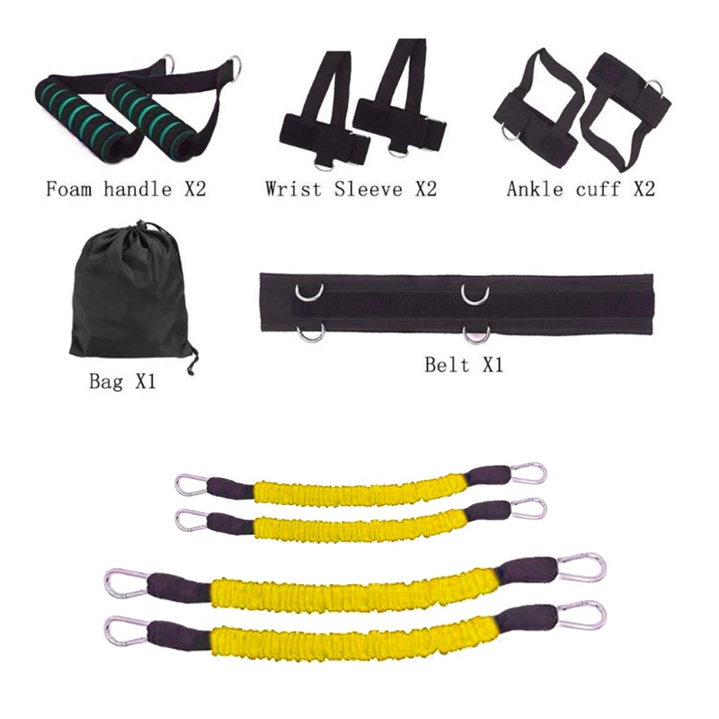 QQ Dây Đai Kháng Lực Co Giãn Dùng Luyện Tập Thể Hình