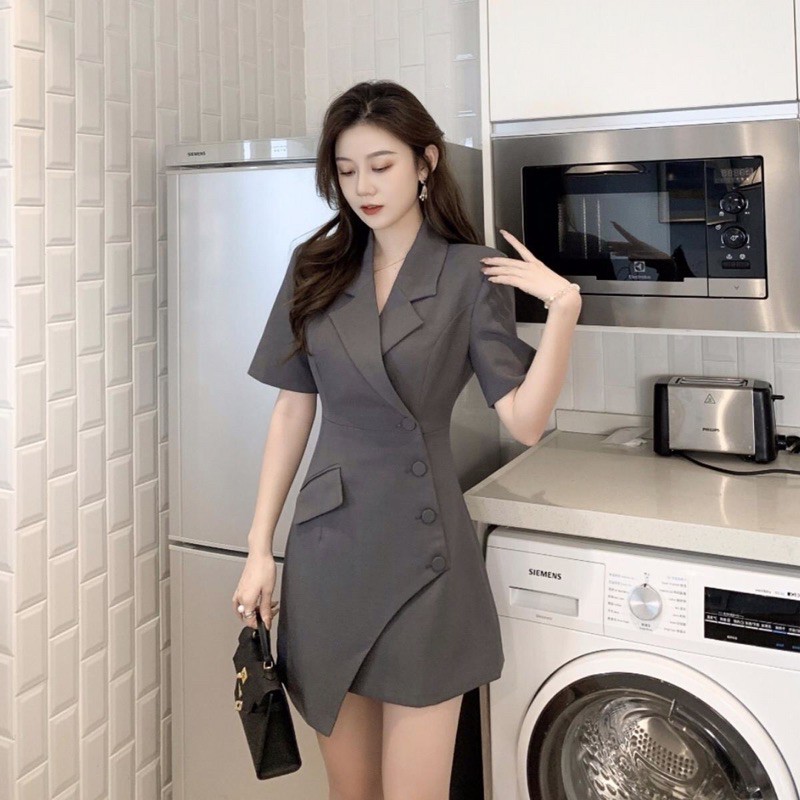 Váy Vest Nữ Thiết Kế Phong Cách Hàn Quốc Mã RB01