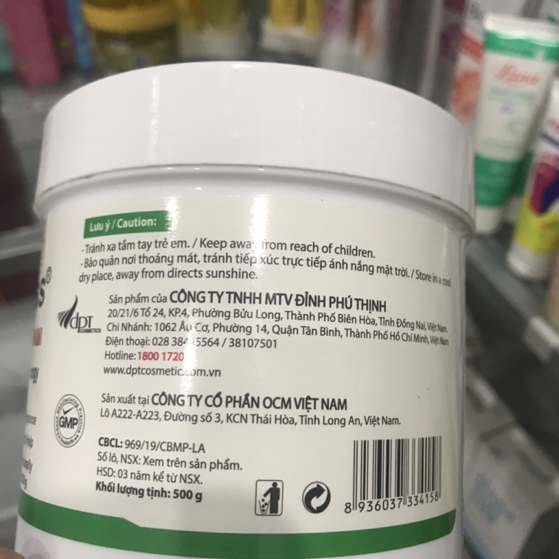Kem hấp dầu dưỡng chất Nha đam o'nalyss 500g